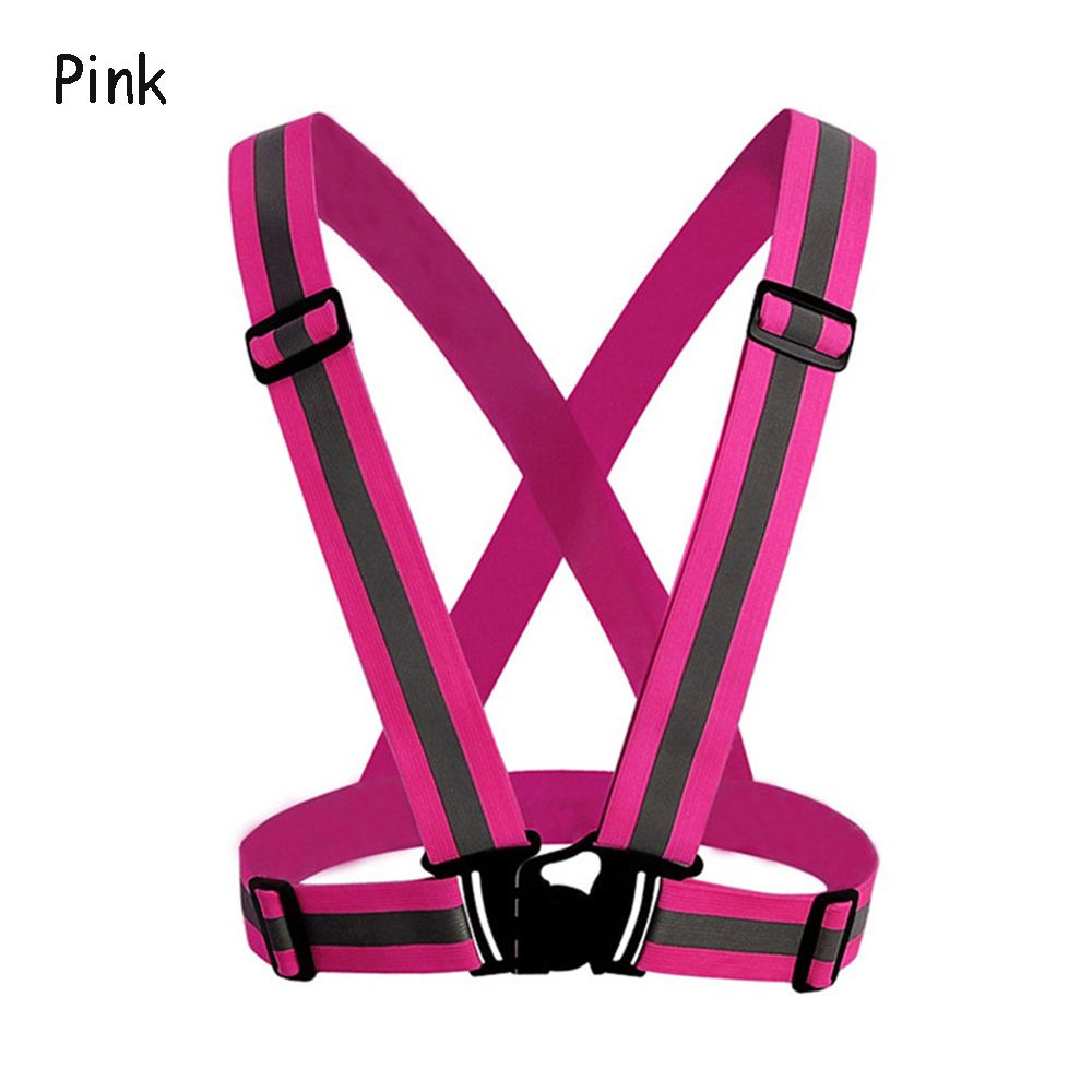 Reflective Vest Cycling - Cycling Flexible Light weight Security Safety