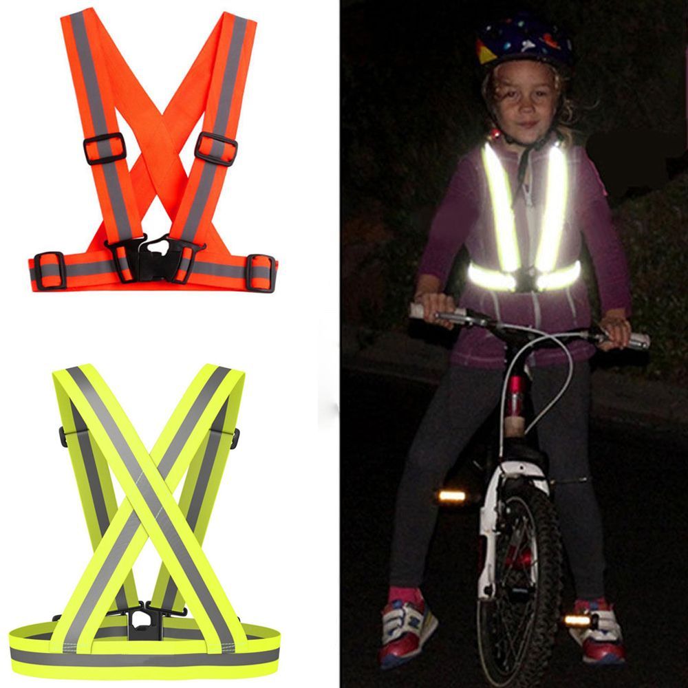 Cycling Flexible Light weight  - Reflective Vest Cycling 评论和价格