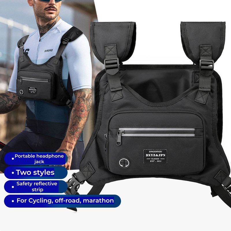 Tactics Chest Bag Mesh Multifu - Reflective Vest Cycling 评论和价格