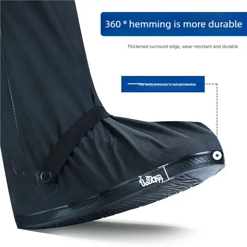 Reflective High‑Ankle Rain Boo - Cycling Commute Rain 评论和价格