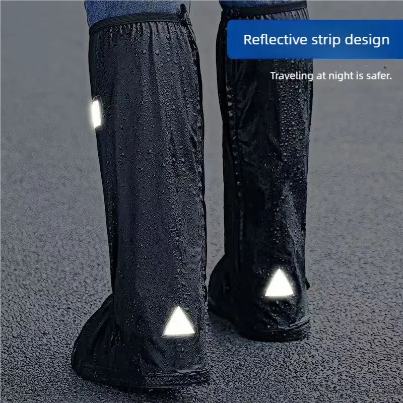 Reflective High‑Ankle Rain Boo - Cycling Commute Rain 评论和价格