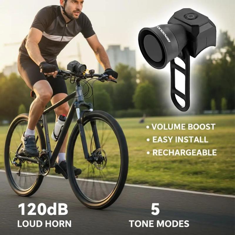 Electric Bicycle Horn 120DB Su - Commuting With Road Bike 评论和价格