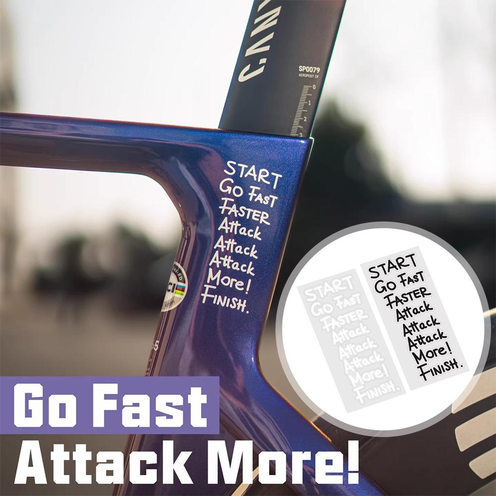 Cycling Motivation Quote Stick - Cycling Quote 评论和价格