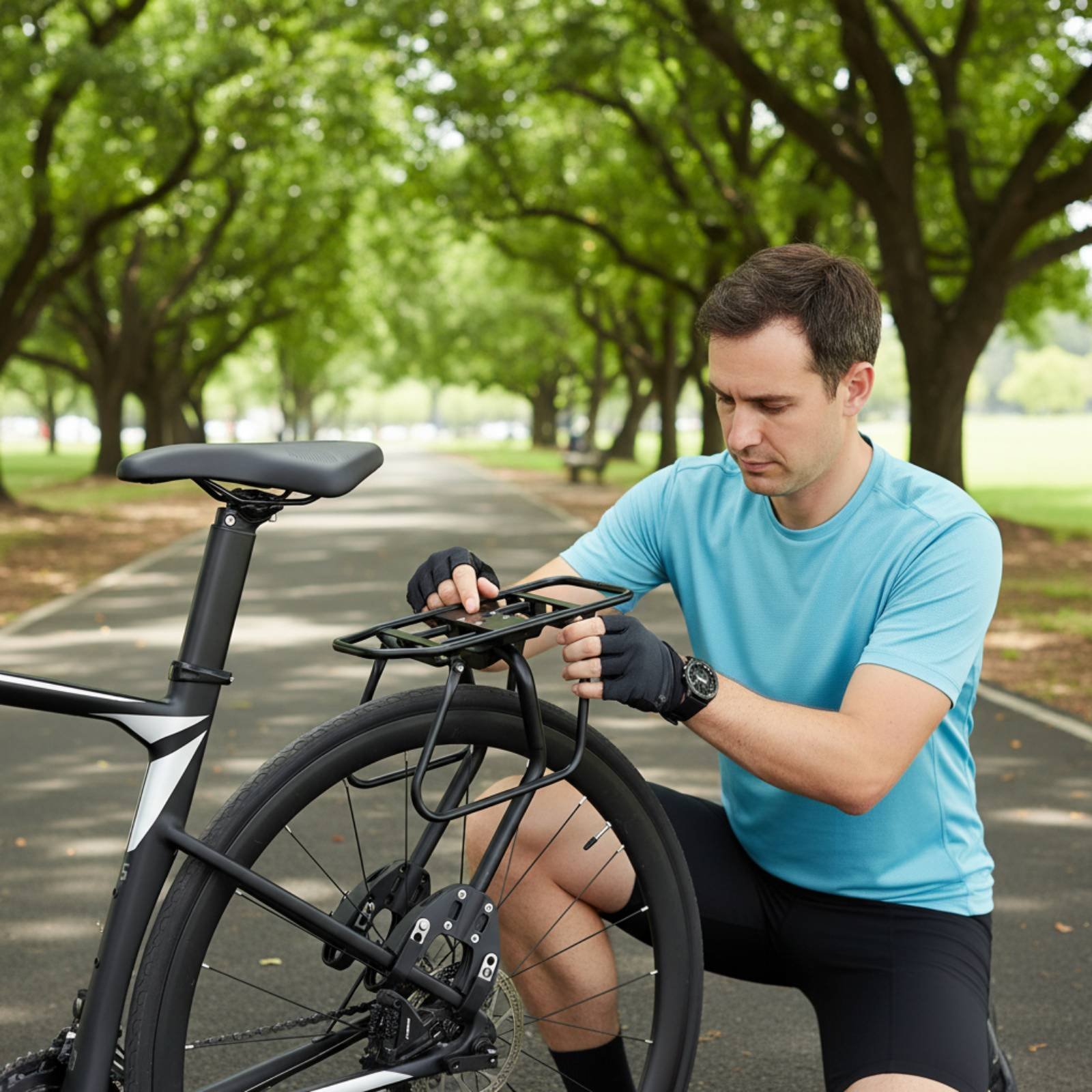 Cycle Rear Rack Lightweight Al - Cycling Commuter 评论和价格