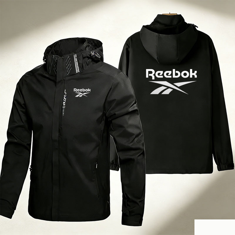 Reebok Logo Men's Waterproof C - Cycling Rain Jacket Commute 评论和价格