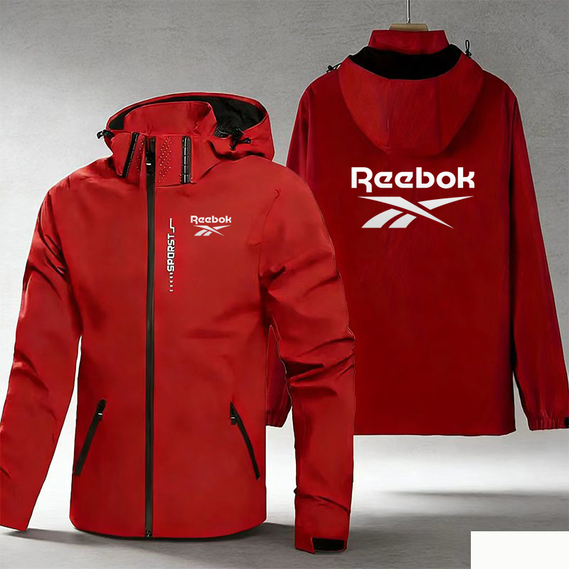 Reebok Logo Men's Waterproof C - Cycling Rain Jacket Commute 评论和价格
