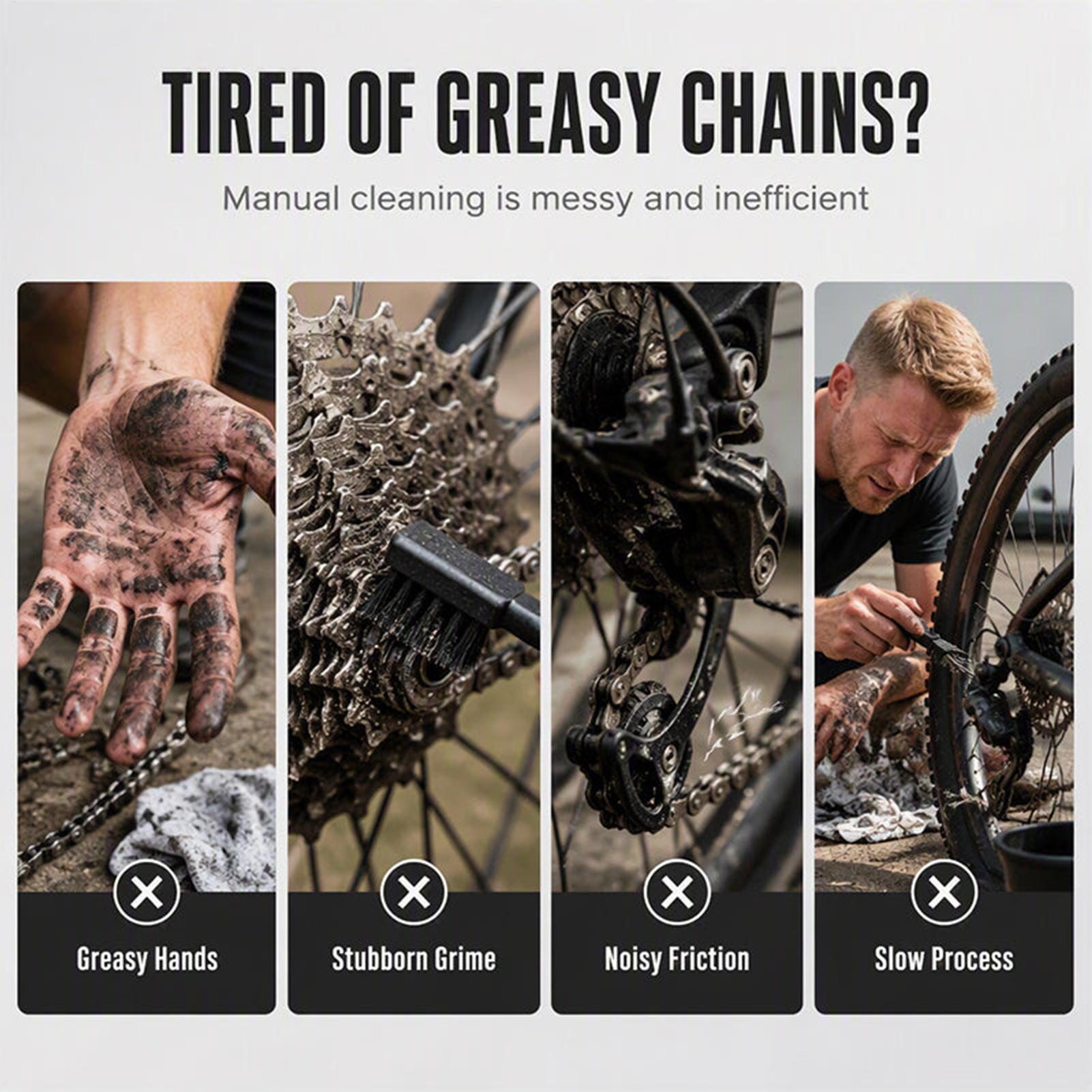 Bicycle Chain Cleaner Cycling  - Cycling Commuter 评论和价格