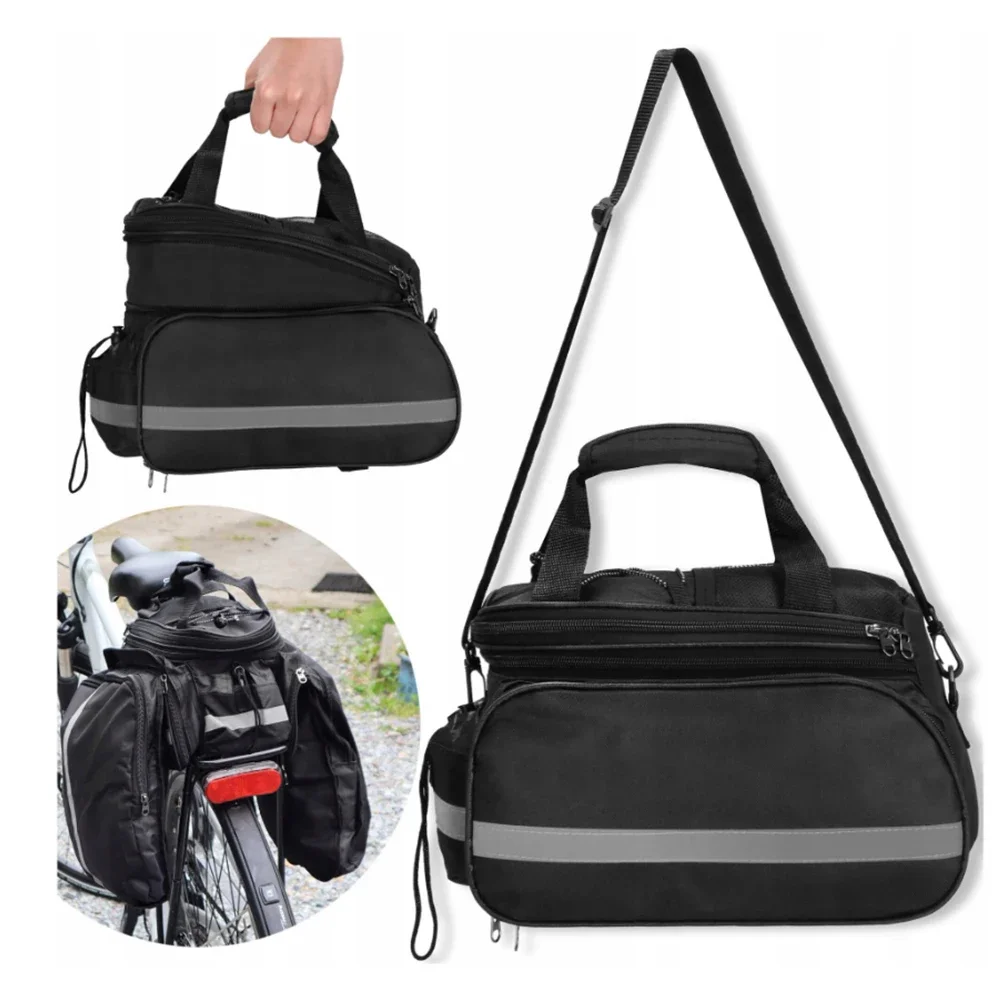 Bicycle Trunk Bag 27L Bicycle  - Cycling Commute Rain 评论和价格