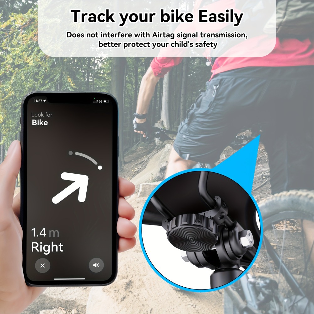Airtag Bicycle Mount, Hidden B - Commuting By Bike 评论和价格