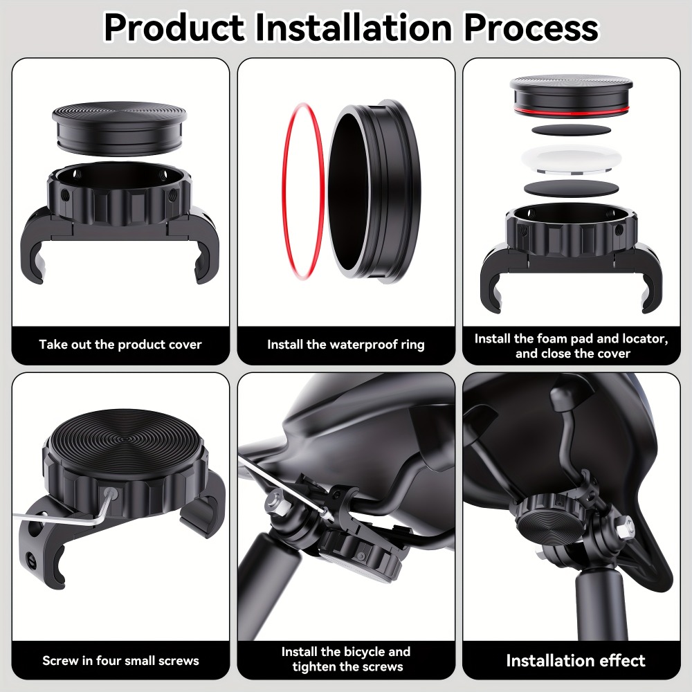Airtag Bicycle Mount, Hidden B - Commuting By Bike 评论和价格