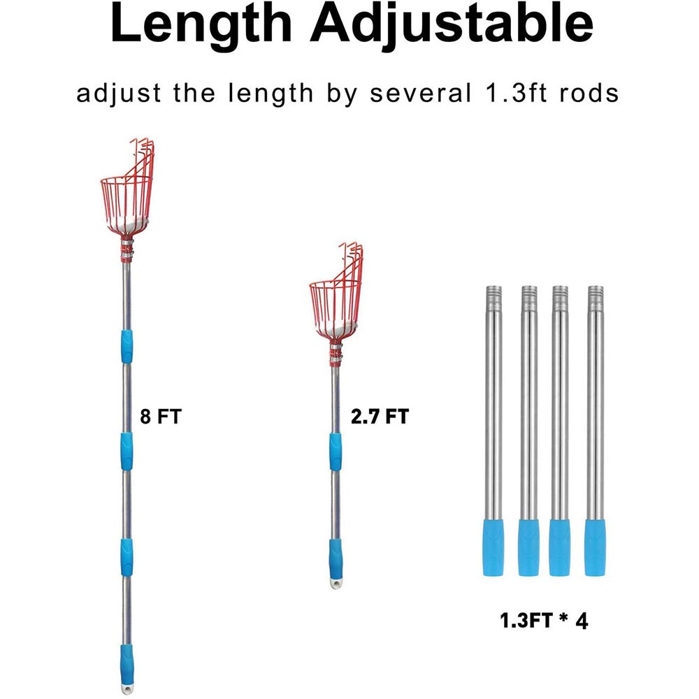 260cm Fruit Picker, Adjustable - Cycling Zones 评论和价格